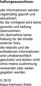 haftungsausschluss: